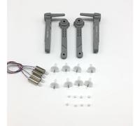 Jodriva Moteurs Bras de quadricoptère Lames Engrenage, for E99 Pro S70 RC Drone Pièces rechange Bras de rechange pour quadricoptère FPV(Yellow)