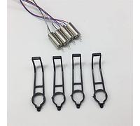 Jodriva Moteurs Hélices Lames Bras, for KF611 Quadcopter RC Drone Bras de rechange pour quadricoptère FPV(Schwarz)