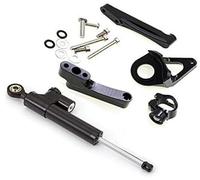 Jodriva Moto de stabilisateur fibre carbone, GSX1300R, for HAYABUSA, kit support montage d'amortisseurs 1998-2019 Amortisseur de vibrations(BLACK 16)
