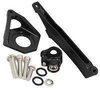 Jodriva Nouveau Kit de Support montage linéaire stabilisateur moto, YZF-R6, YZF600 2003-2005/2004 Amortisseur de vibrations(BLACK White)