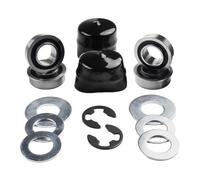 Jodriva Obtenez Une Conduite Confortable et fiable avec Le kit de Conversion de Bague de Roue Avant en roulement, for Husqvarna, Tracteur Conversion de Bague de Roue Avant en roulement