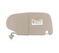 Jodriva Pare-Soleil Avant Gauche côté conducteur Beige, for Dodge, for Ram 1500 2500 3500 1CT11BD1AA Clip pour Pare-Soleil