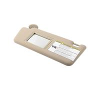 Jodriva Pare-Soleil côté conducteur Beige Gauche, for Toyota, for Tacoma 2005-2012 Visière sans lumière 74320-04181-B1 Clip pour Pare-Soleil