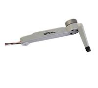 Jodriva Pièces de Rechange for Bras de Moteur sans balais for hélices de quadricoptère, for Drone GPS RC SG108 DM001 L108 Remplacement du Bras du Drone(Gray Front A)