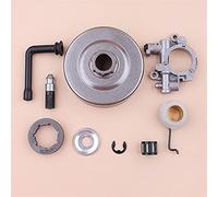 Jodriva Pignon de tambour d'embrayage, jante pompe à huile, engrenage vis sans fin, for tronçonneuse STIHL, MS290 029 MS390 039 MS310 1125 007 1041 Tambour d'embrayage de tronçonneuse