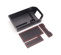 Jodriva Plateau d'organisation de support boîte rangement d'accoudoir Central intérieur, for Toyota, for RAV4, style voiture 2019 2020 Boîte de rangement pour console centrale de voitur