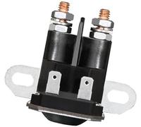 Jodriva Solénoïde de démarrage 12 V AM138068 for Tracteur de pelouse Trombetta, MTD, Cub Cadet. Remplace Les références 435-151, 725-04439, 862-1211-211-16 LA100, LA105, LA110, LA115, LA120, LA125,