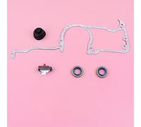 Jodriva Soufflet de joint carter, for Husqvarna 61268272, d'huile manivelle, interrupteur marche/arrêt, pièce rechange for tronçonneuse Kit de roulements de vilebrequin pour tronçonneuse