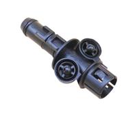 Jodriva Support d'adaptateur de couvercle nettoyeur phares, buse pulvérisation phare pare-chocs avant style voiture Buse de lave-phare de voiture(Right Side)