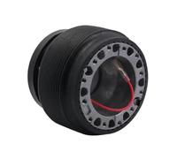 Jodriva Support de base de direction Adaptateur de moyeu à dégagement rapide pour volant à 6 trous, Kit Boss pour Renault, pour Opel, pour Land Rover, pour Style universel(Hub-ch-1)