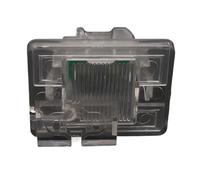 Jodriva Support de caméra de vue arrière de voiture, boîtier de lumières de plaque d'immatriculation, for Mercedes-Benz, classe AM GL W176 W166 X166 SLK R172 GLA W156 X156 Support de caméra de recul(1