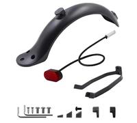 Jodriva Support de support garde-boue avant et arrière, for Xiaomi, M365/Pro, câble feu batterie Scooter électrique Protecteur de garde-boue de planche à roulettes(MULTI)