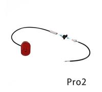 Jodriva Version garde-boue arrière, for Xiaomi, Mi3 amélioré M365 Pro 2, arrière/feu de sécurité for Scooter électrique, accessoires Protecteur de garde-boue de planche à roulettes(Style 4)