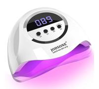 JODSONE 320W Lampe UV Ongles Gel, Lampe UV Haute Puissance,72 Perles Lumineuses à Double Source UV/LED avec Capteur Automatique et 4 Minuteries