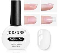 JODSONE Base Coat Nail Polish Quick Dry,Long Lasting Clear Basic Nail Polish Air Dry Fast,High-Glossy Shiny No U V Light Needed for Women Salon DIY Nail Art