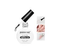 JODSONE Colle Faux Ongles,10Ml Colle Extra-Forte Adaptée Aux Ongles Transparents, Idéale Pour Réparer Les Ongles Naturels, Nécessite Une Exposition À La Lampe UV/LED Pour Sécher