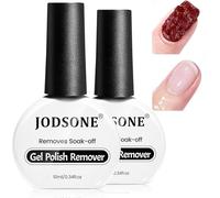 JODSONE Dissolvant Vernis Semi Permanent 10ML x 2 - Décapant Express pour Vernis Gel (3-5 Min) Sans Trempage ni Foil