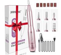 JODSONE Ponceuse pour Ongles Professionnel 20000 tr/min, 6 en 1 Lime a Ongle Electrique, Travail silencieux efficace avec 6 forets de rechange pour Les en Acrylique et en Gel