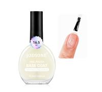 JODSONE Vernis à ongles Base Coat Base transparente à séchage rapide et longue tenue brillance intense Ne nécessite pas de lampe UV Pour les salons de beauté et le nail art à domicile