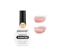 JODSONE Vernis à ongles Builder Gel Clear Builder de 16,5 ml pour épaissir, renforcer, construire, prolonger et maintenir l'effet nail art pendant une longue période et cadeau de design d'art d'ongles
