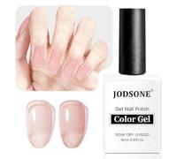 JODSONE Vernis à ongles gel Soak Off U V Lamp Gel Polish Art Manucure Salon DIY à la maison 18 ml Beige Rose