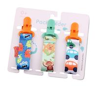 Joduniréinitialisation-Attache-Sucette Pour Bébé,3 Pièces/Ensemble,Attache-Sucette Pour Enfants #I2