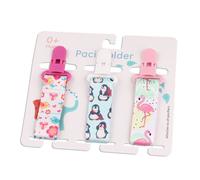 Joduniréinitialisation-Attache-Sucette Pour Bébé,3 Pièces/Ensemble,Attache-Sucette Pour Enfants #Q