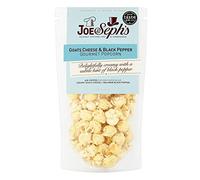 Joe and Sephs Goats Cheese and Black Pepper Popcorn 90 g (Pack of 3)