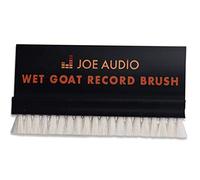 Joe Audio Premium Wet-Goat Nettoyant pour disques Audio Vinyle LP en Poils de chèvre Fins et naturels | Plumeau | Le Dispositif de Brosse Antistatique Sweep ne rayera Pas Votre Disque et Comprend Un