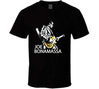 Joe Bonamassa Graphic Tee Unisex 100% Cotton Short-Sleeve T-Shirts Black XXL
