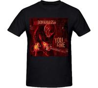 Joe Bonamassa You and Me Men Tshirt Crew Neck Black M