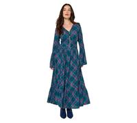 Joe Browns Autumn Check Print Maxi Dress Robe, Vert, 38 Femme