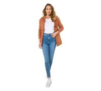 Joe Browns Autumnal Hooded Toggle Cardigan, Orange, 38 Femme