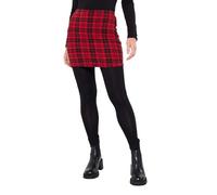 Joe Browns Check Print Skirted Leggings Pantalon décontracté, Rouge, 44 Femme