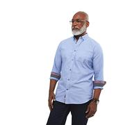 Joe Browns Chemise Oxford boutonnée, Bleu, XXL Homme