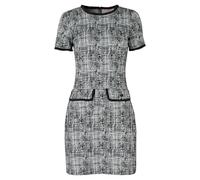 Joe Browns Classic Jersey Check Dress Robe, Noir, 40 Petite Femme