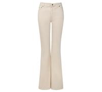 Joe Browns Essentials Jean évasé Taille Haute pour Femme, Beige, 10L, Ecru, 38