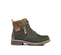 Joe Browns Femme Chic Winter Khaki Ankle Boots Bottine, Vert, 39 EU