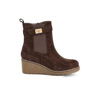 Joe Browns Femme Chocolate Brown Side Zip Ankle Boots Bottine, Marron, 36 EU