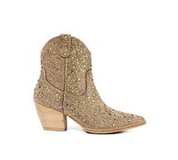 Joe Browns Femme Western Slip on Boots Botte, Or, 37 EU