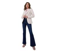 Joe Browns Floral Embroidered Linen Mix Jacket Veste, crème, 46 Femme