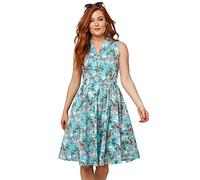 Joe Browns Floral Skirt Dress Robe dcontracte, A-Bleu, 46 Femme