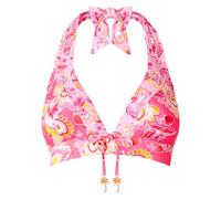 Joe Browns Haut de Bikini Dos Nu Non doublé Motif Cachemire Floral recyclé, Rose/Multicolore, 40 Femme