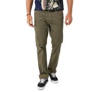 Joe Browns Herringbone Straight Fit Jeans, Kaki, 44 Taille Courte Homme