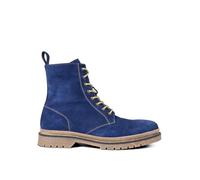 Joe Browns Homme Lace-up Blue Suede Boots Botte Tendance, Bleu, 42 EU