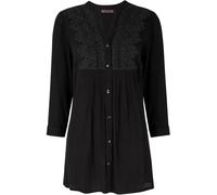 Joe Browns Joe Browns Black Crinkle Lace Blouse