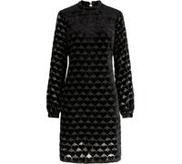 Joe Browns Joe Browns Black Devore Heart Velvet Dress Black EU 44 (UK 16)