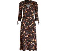 Joe Browns Joe Browns Black Festive Robin Print Dress Black 38