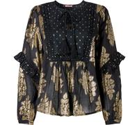 Joe Browns Joe Browns Black Neck Tie Jacquard Top