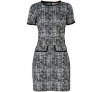 Joe Browns Joe Browns Black Petite Classic Jersey Check Dress Black 18 P